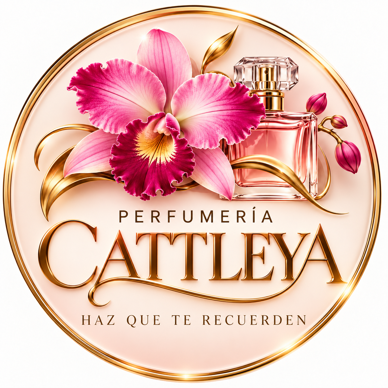 Logo oficial de Perfumería Cattleya